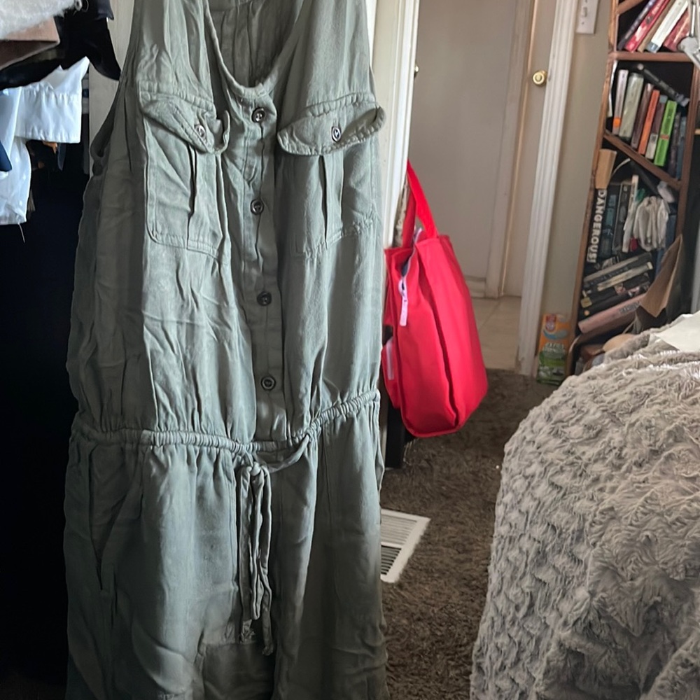Cute green romper